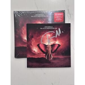 Rage Against The Machine Tom Morello Signed Autographed CD Cover #1